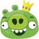 Angry Birds King Pig Luftballon aus Folie, Shape, inklusive Helium