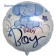Luftballon aus Folie, Baby Boy Baby-Elefant, mit Helium