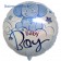 Luftballon aus Folie, Baby Boy Baby-Elefant, mit Helium