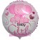 Baby Girl Elefantenbaby Luftballon aus Folie ohne Helium