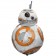 BB-8 aus Star Wars Luftballon aus Folie ohne Ballongas