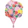 Blumenstrauß, Luftballon aus Folie mit Helium zum Muttertag