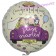 Folienballon, Hochzeitspaar im Auto, Just married zur Hochzeit
