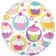 Folienballon Cupcake Party