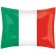 Nationalflagge Italien Luftballon, Folienballon mit Helium-Ballongas