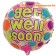 Folienballon Gute Besserung - Get well soon mit Helium