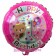 Luftballon Happy 1st Birthday Bärchen, pink, heliumgefüllt