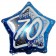 Happy Birthday Blue Star 70, zum 70. Geburtstag