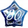Happy Birthday Blue Star 80, zum 80. Geburtstag