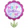 Blume Happy Birthday to You Folienballon zum Geburtstag mit Helium