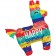 Happy Birthday Burro Pinata Luftballon zum Geburtstag mit Helium Ballongas