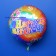 Folienballon Happy Birthday Groovy inklusive Helium