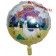 Folienballon Happy Birthday Lama, heliumgefüllt