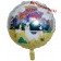 Folienballon Happy Birthday Lama