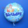 Folienballon zum Geburtstag Musiknoten, ungefüllt