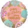Geburtstags-Luftballon Happy Birthday Stay Fabulous