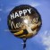 Silvester Luftballon, Silvester-Partydekoration, Happy New Year Champagner