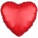 Herzluftballon Rot