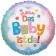 Hurra! Das Baby ist da! Luftballon mit Helium zu Babyparty, Geburt und Taufe