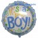 Luftballon aus Folie, It's a Baby Boy, mit Helium