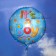 Luftballon aus Folie It's a Boy Babyflaschen ohne Helium