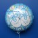 It's a Boy, Folienballon mit Babyschuhen ohne Helium-Ballongas