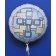 Folienballon zur Konfirmation, modernes Kreuz