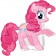 Pinkie Pie, Luftballon aus Folie mit Helium