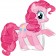 Luftballon My Little Pony, Pinkie Pie, ohne Ballongas