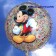 Luftballon aus Folie Mickey Mouse, holografisch mit Helium