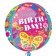 Happy Birthday Schmetterling Orbz Luftballon aus Folie, inklusive Helium