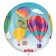 Heißluftballons, Orbz Folienballon mit Helium