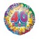 Happy Birthday 40 Luftballon, Balloons, ohne Helium