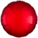 Rundluftballon Rot, 45 cm mit Ballongas Helium