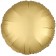 Rundluftballon Gold, Satin Luxe, Matt, 45 cm mit Ballongas Helium