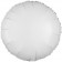 Rundluftballon Weiß, 45 cm mit Ballongas Helium