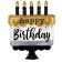 Folienballon,Satin Metallic Birthday Cake