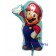 Folienballon Super Mario, ungefüllt
