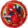 Ultimate Spider-Man, runder Luftballon aus Folie inklusive Helium 