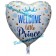 Luftballon Welcome little Prince, holografisch