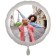 Fotoballon selbst gestalten, Folienballon rund ohne Helium