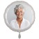 Fotoballon, Beispiel mit Oma-Foto in Rundform