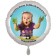 Fotoballon, Luftballon aus Folie mit Foto, Name und Geburtstagsalter Ihres Kindes zum Geburtstag