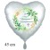 Fotoballon zur Kommunion, Herzballon mit Foto und Namen des Kommunionskindes Seite 2