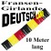 Fransengirlande Deutschland, Dekorations-Fransen-Girlande in Deutschland-Farben