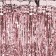 Lametta Türvoerhang in Rose Gold, 90 cm x 2,5 m