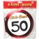 Gästebuch zum 50. Geburtstag, Verkehrsschild 50