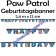 Kindergeburtstagsbanner Paw Patrol