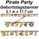 Kindergeburtstagsbanner Pirate Party