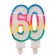 Geburtstagskerze Zahl 60 zum 60. Geburtstag